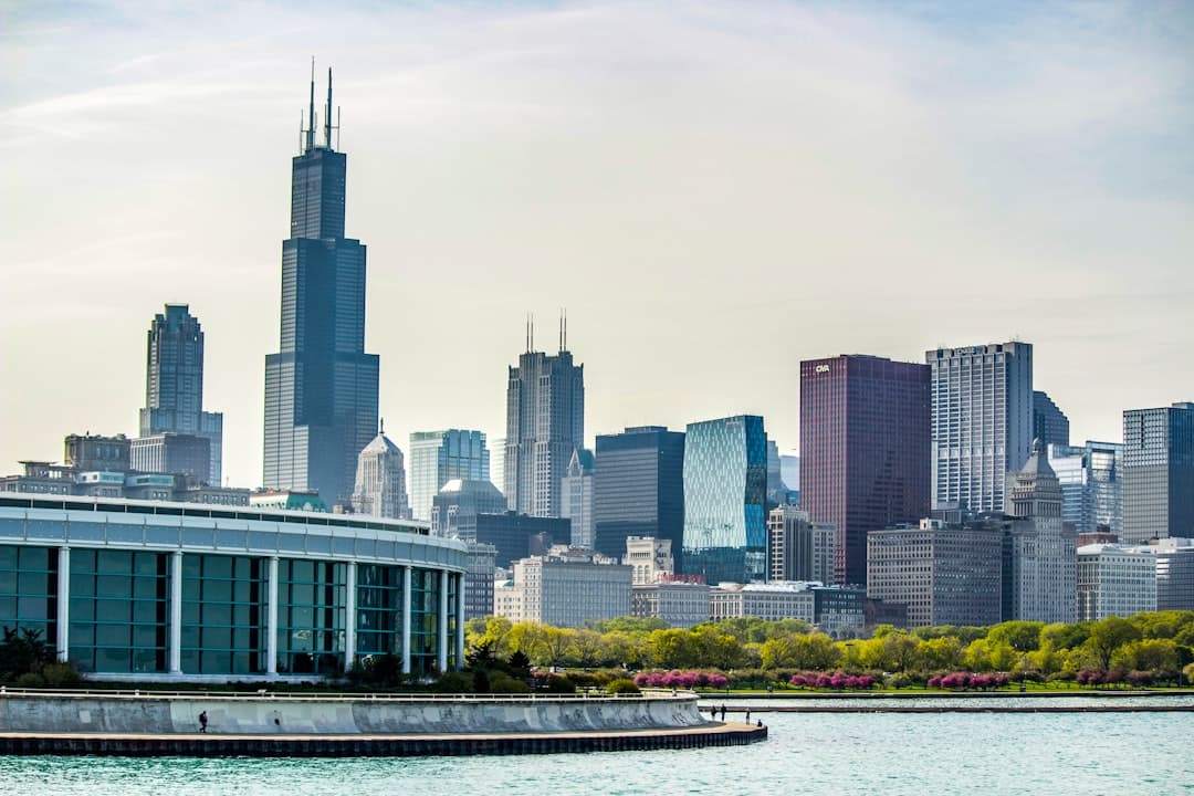 skyscraper view from body of water — Photo by Gautam Krishnan on Unsplash