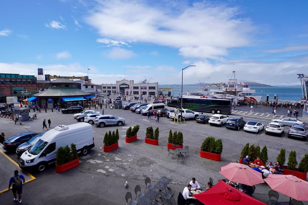 a parking lot full of cars — Photo by Brett Wharton on Unsplash