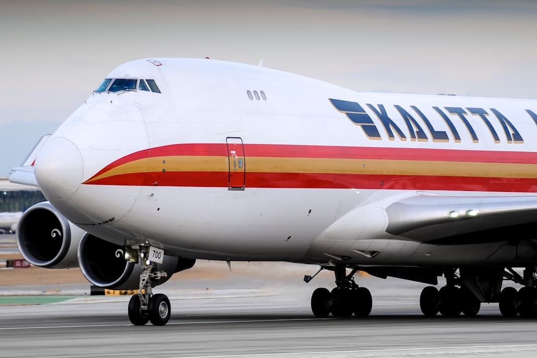 a large airplane on the runway — Photo by Rama Laksono on Unsplash