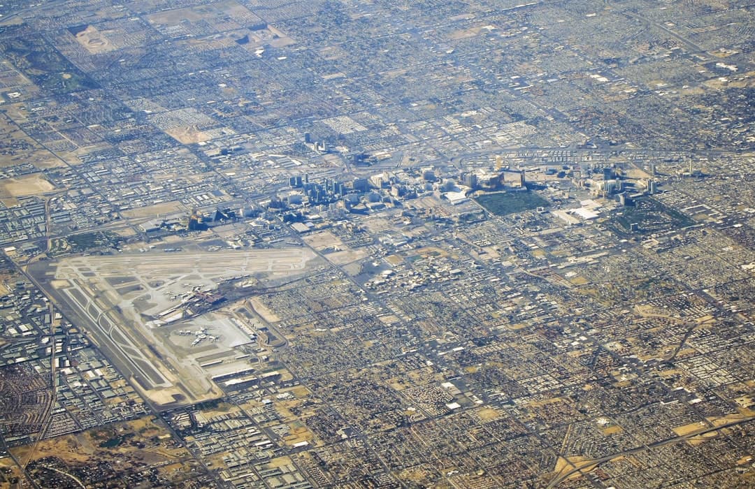 an aerial view of a city from an airplane — Photo by Chris Linnett on Unsplash