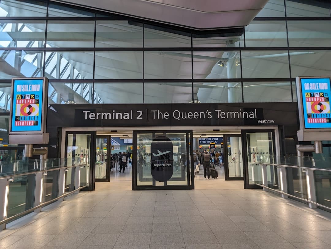 the entrance to terminal 2 of the queens terminal — Photo by CabService London on Unsplash