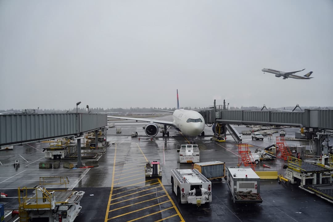 white airplane on airport during daytime — Photo by Lei Jiang on Unsplash