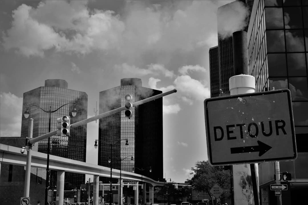 grayscale photography of high-rise buildings — Photo by Jacob Meves on Unsplash