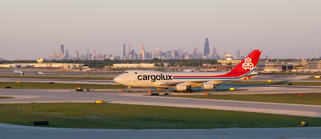 A cargolux airplane on the runway. — Photo by Brandon Karaca on Unsplash