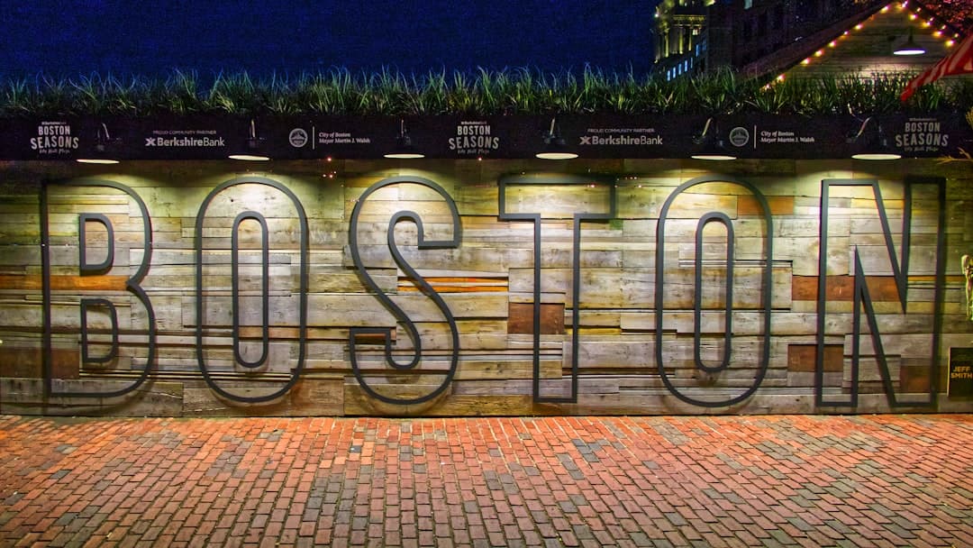 Boston logo — Photo by Pascal Bernardon on Unsplash