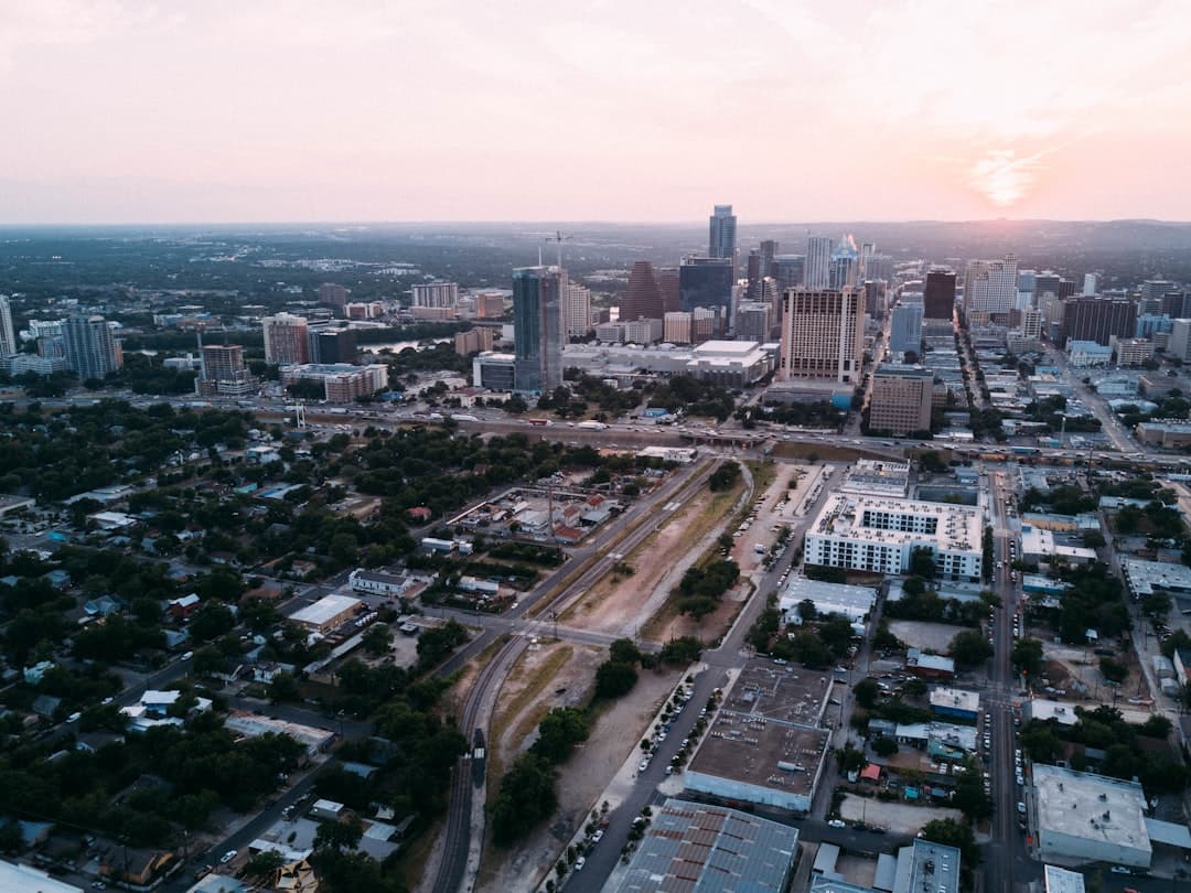 aerial view of city buildings during daytime — Photo by Erik Binggeser on Unsplash