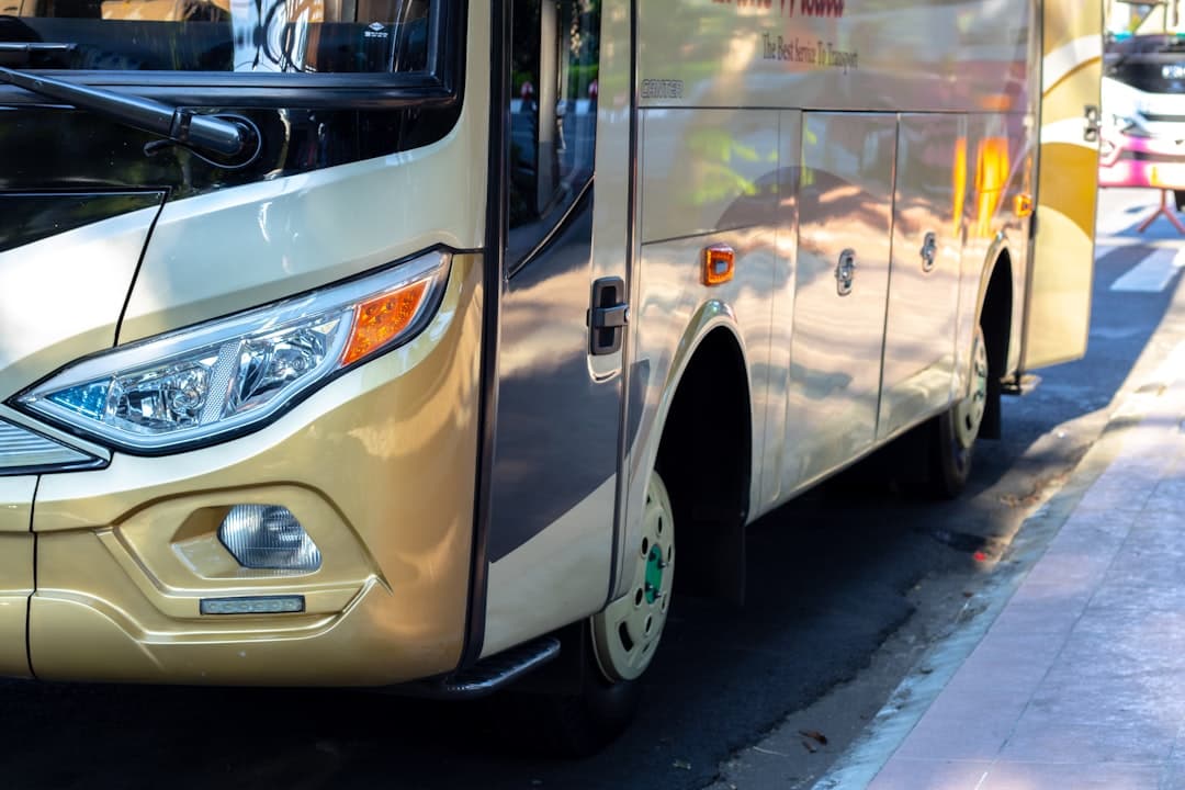 white and brown bus — Photo by Hobi industri on Unsplash