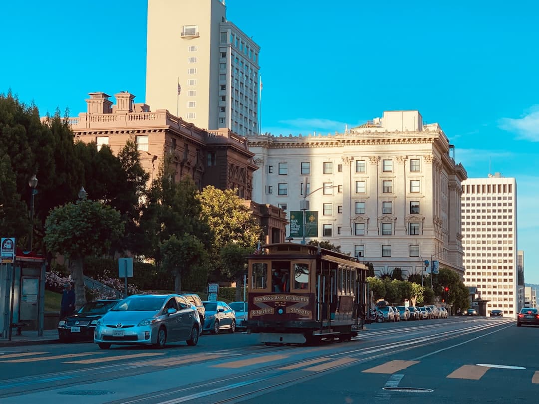 a trolley on a street — Photo by Maddie Jam on Unsplash